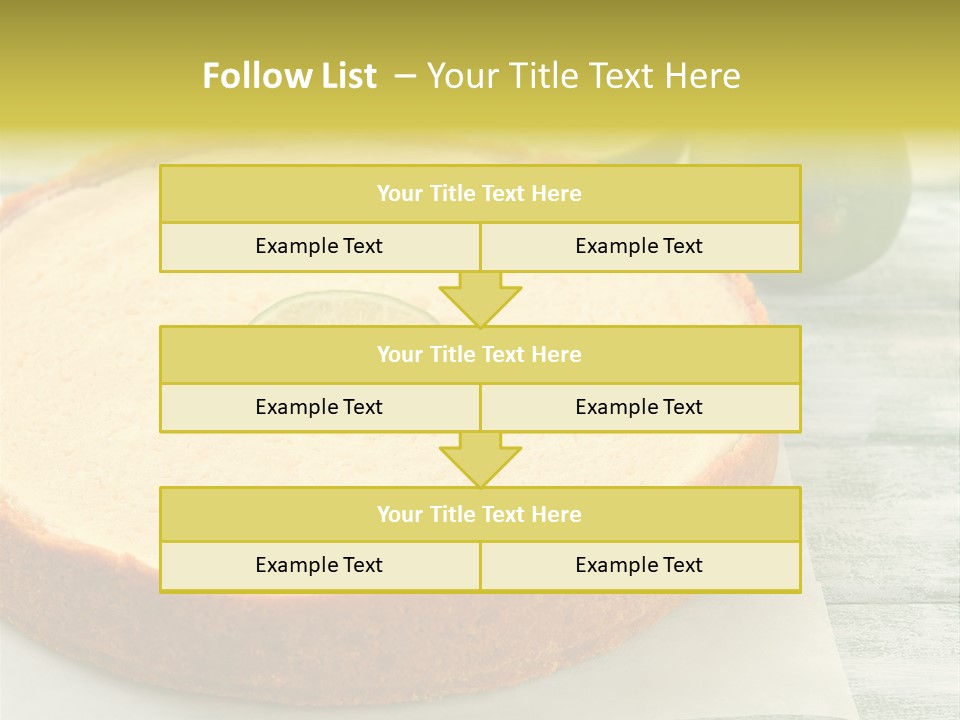 Tart Brown Pie PowerPoint Template