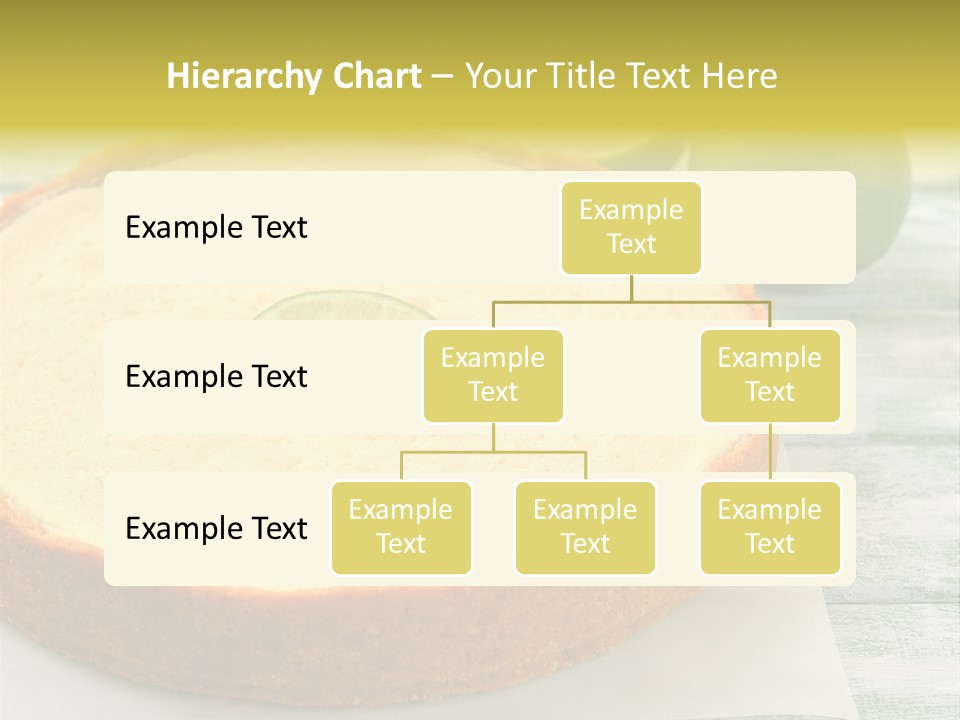 Tart Brown Pie PowerPoint Template