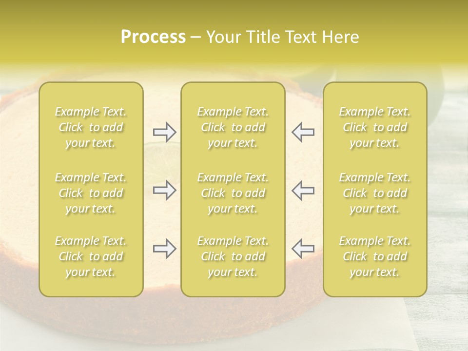 Tart Brown Pie PowerPoint Template