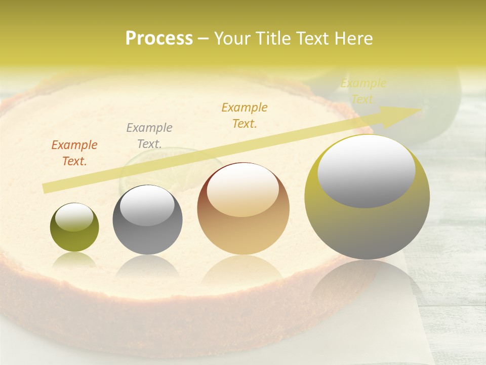 Tart Brown Pie PowerPoint Template