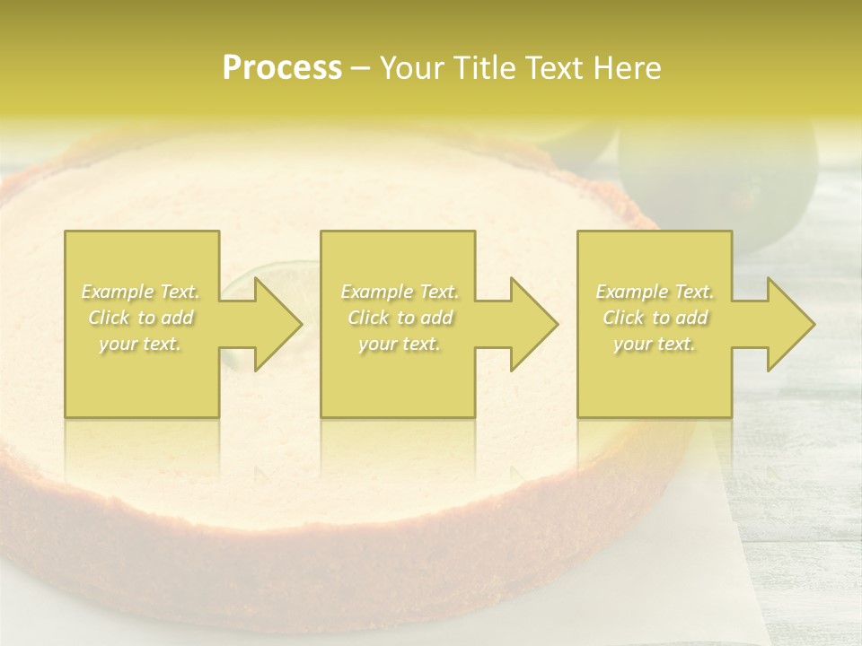 Tart Brown Pie PowerPoint Template