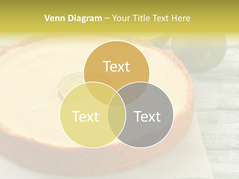 Tart Brown Pie PowerPoint Template