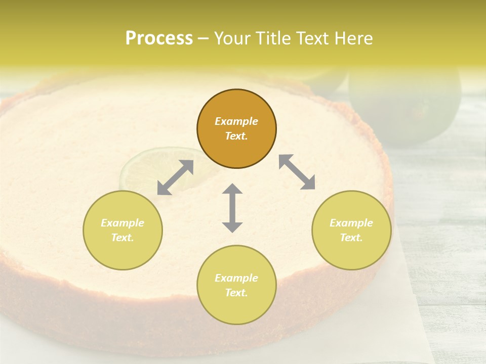 Tart Brown Pie PowerPoint Template