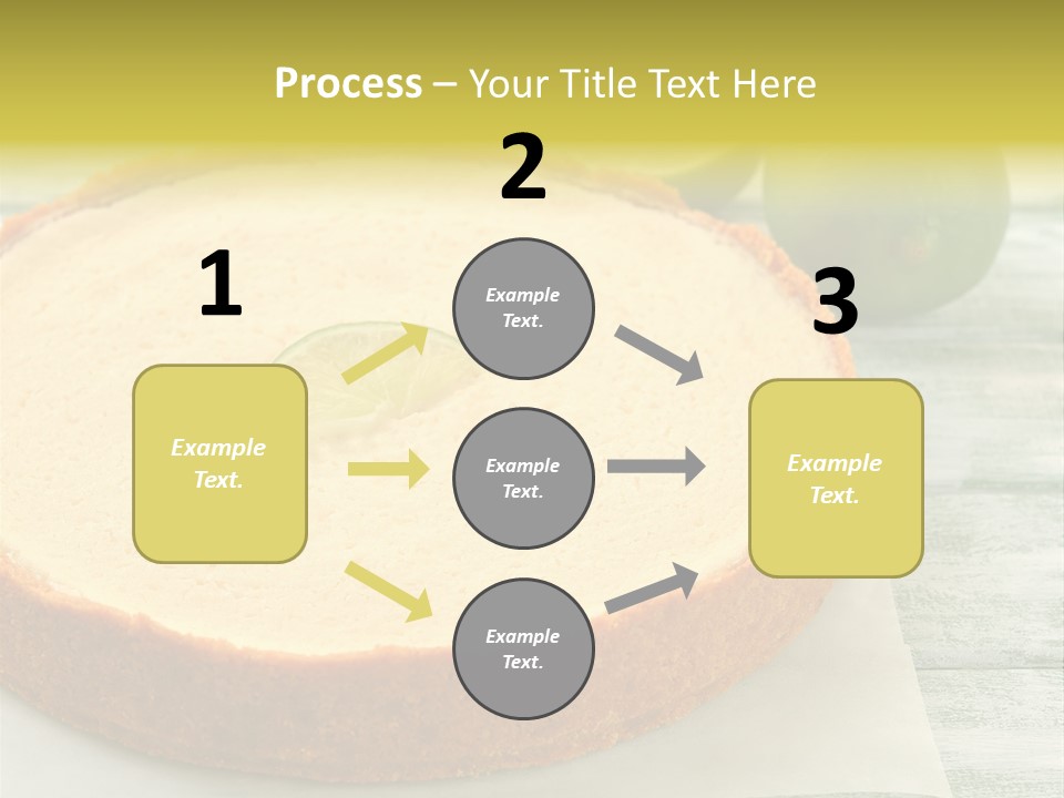 Tart Brown Pie PowerPoint Template