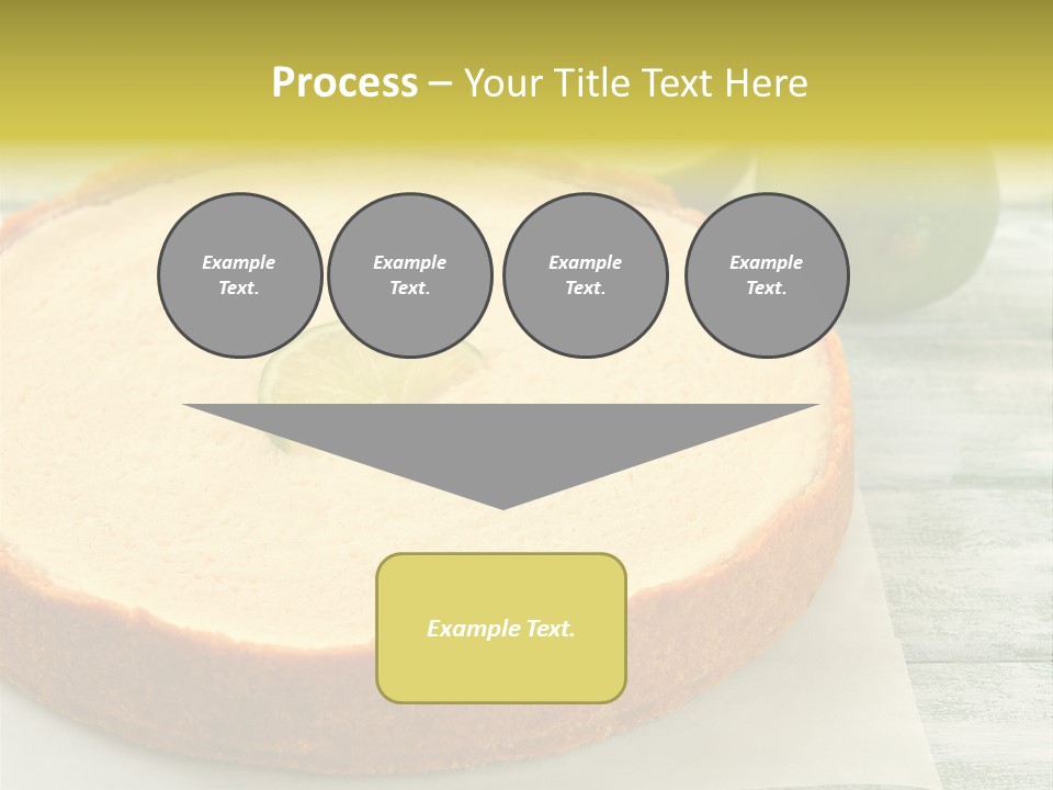 Tart Brown Pie PowerPoint Template