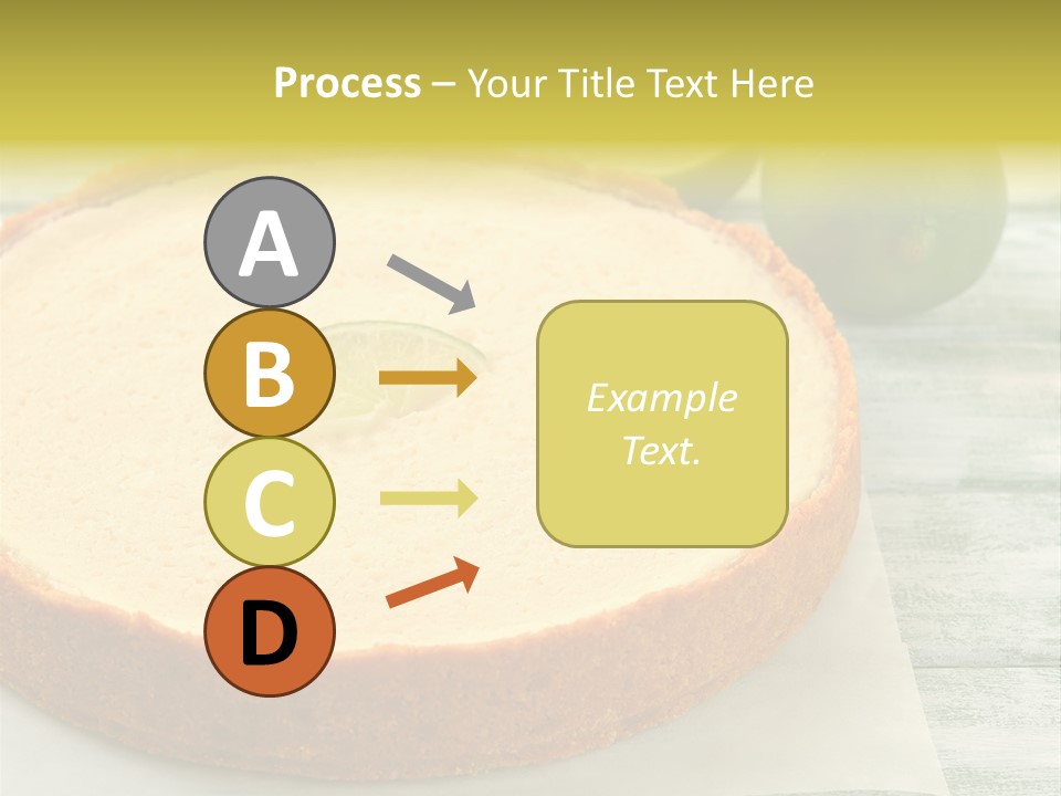 Tart Brown Pie PowerPoint Template
