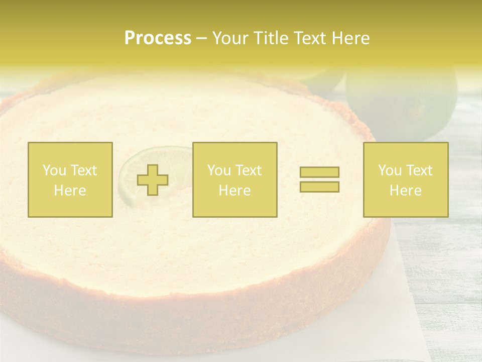 Tart Brown Pie PowerPoint Template