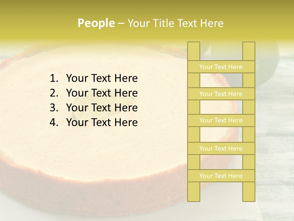 Tart Brown Pie PowerPoint Template