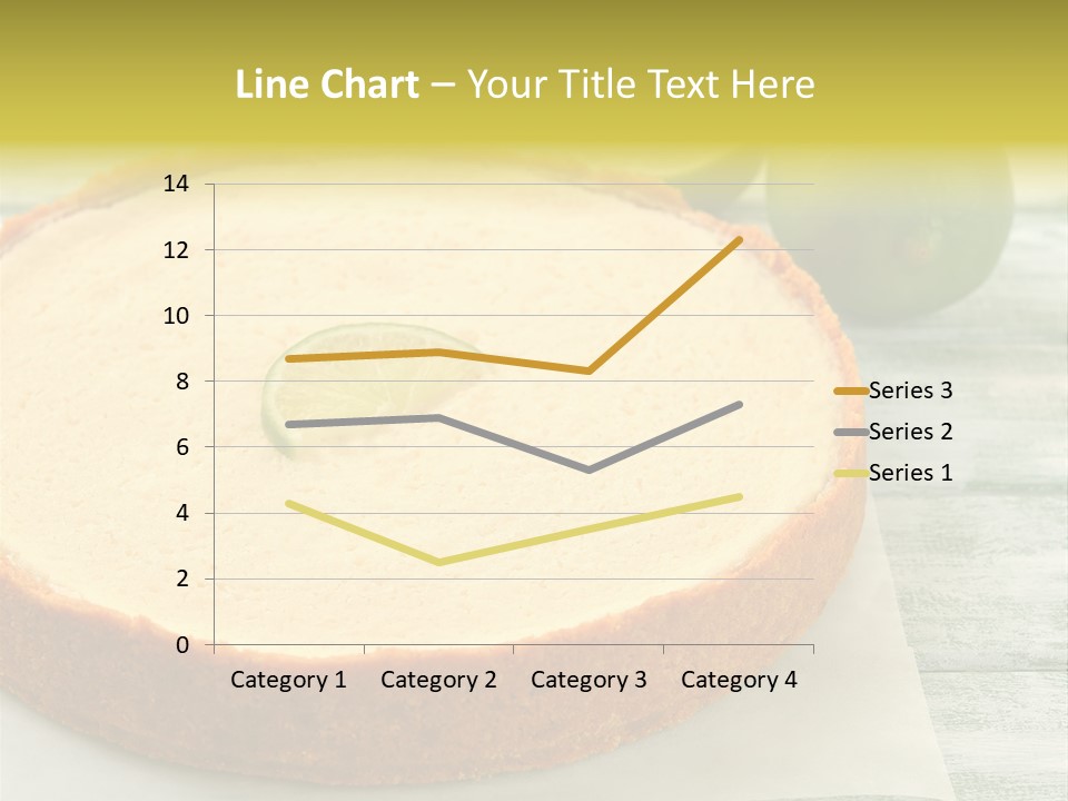 Tart Brown Pie PowerPoint Template