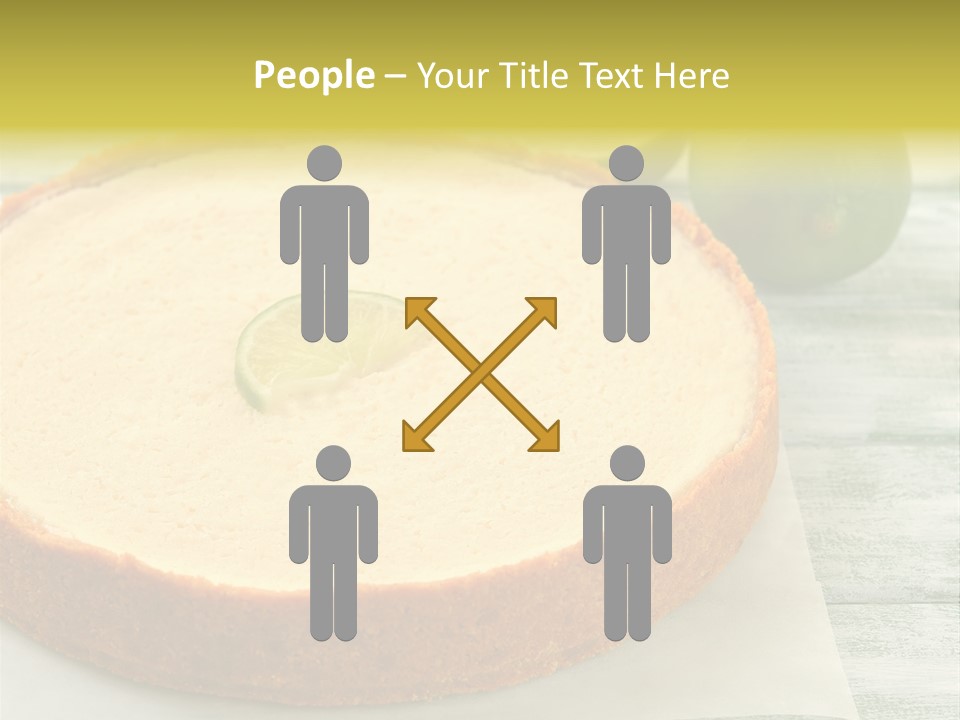 Tart Brown Pie PowerPoint Template