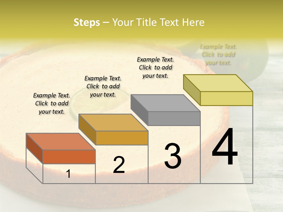 Tart Brown Pie PowerPoint Template