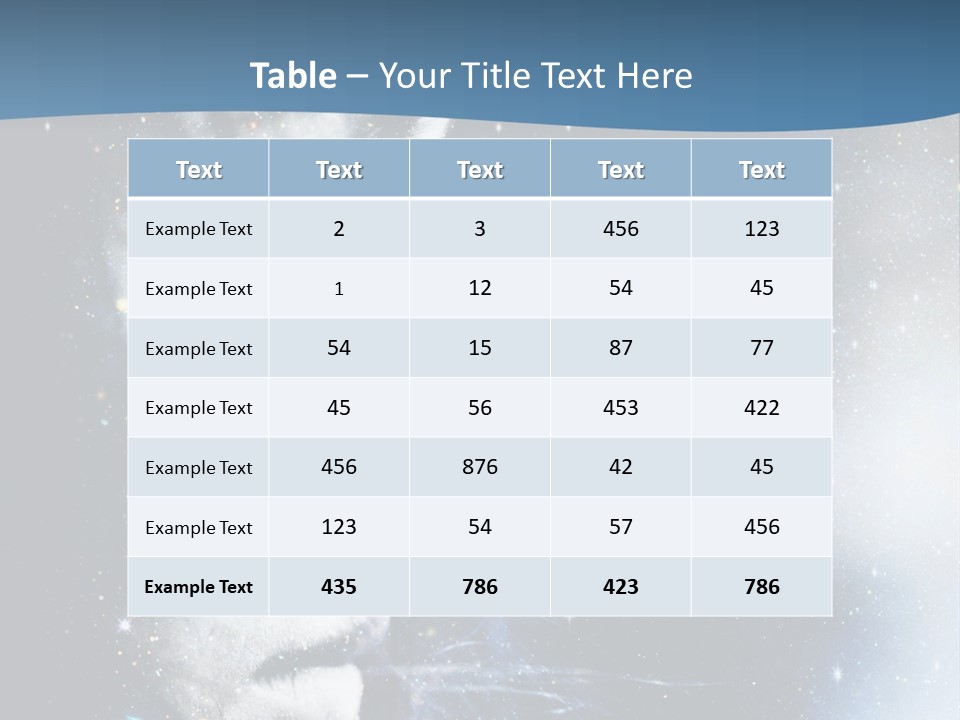 A Woman's Face With Stars In The Background PowerPoint Template