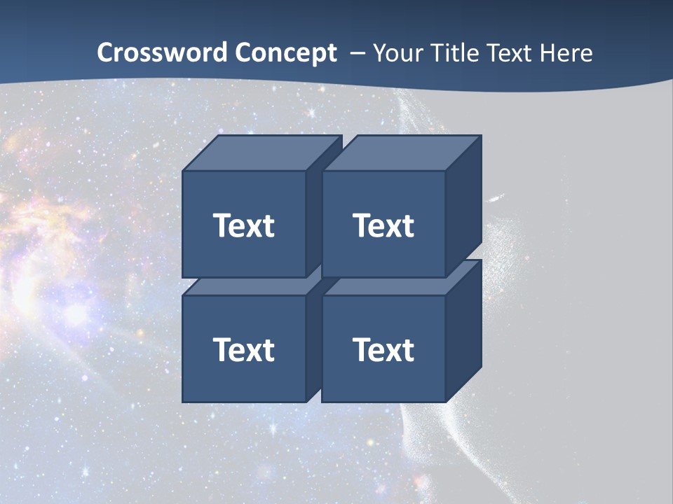 A Woman's Profile With Stars In The Background PowerPoint Template