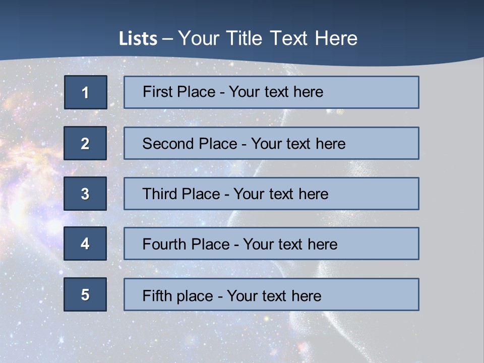 A Woman's Profile With Stars In The Background PowerPoint Template