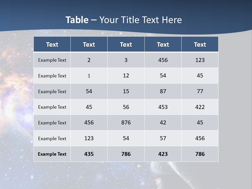 A Woman's Profile With Stars In The Background PowerPoint Template