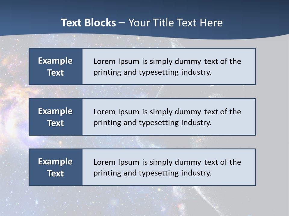A Woman's Profile With Stars In The Background PowerPoint Template