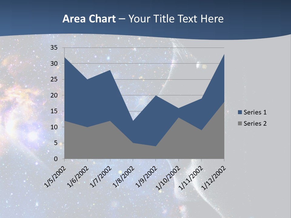 A Woman's Profile With Stars In The Background PowerPoint Template