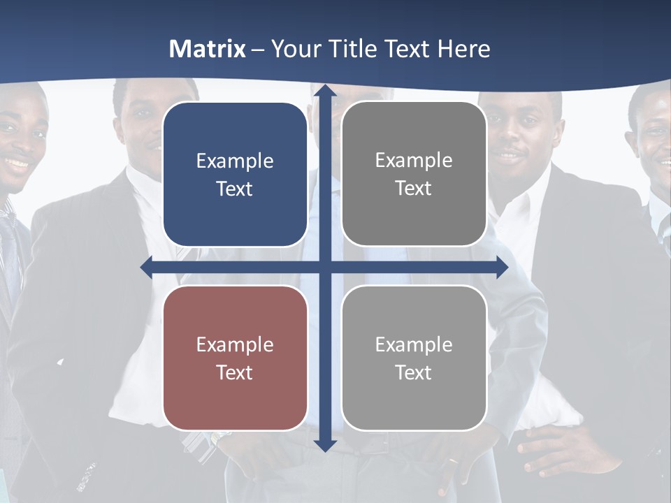 American Handsome Boss PowerPoint Template