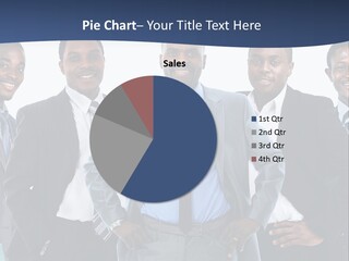 American Handsome Boss PowerPoint Template