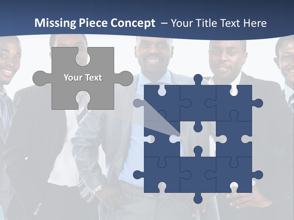 American Handsome Boss PowerPoint Template