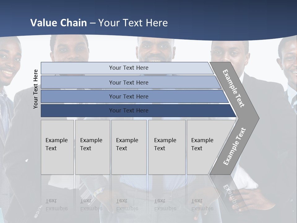 American Handsome Boss PowerPoint Template