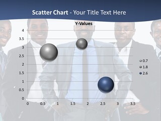 American Handsome Boss PowerPoint Template