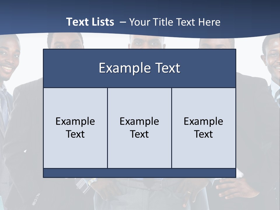 American Handsome Boss PowerPoint Template