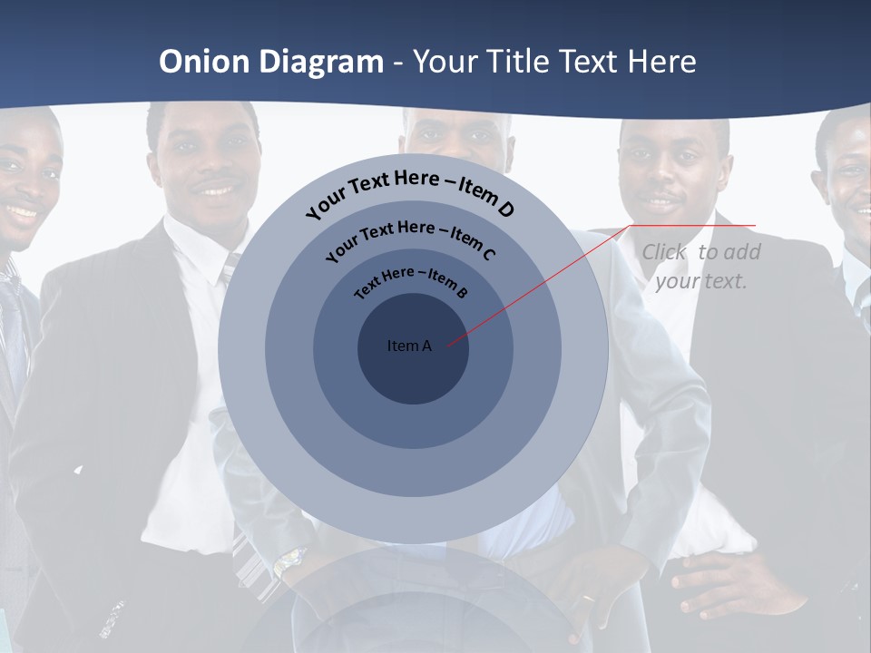 American Handsome Boss PowerPoint Template