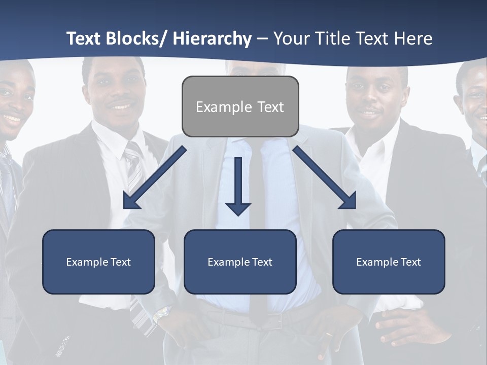 American Handsome Boss PowerPoint Template