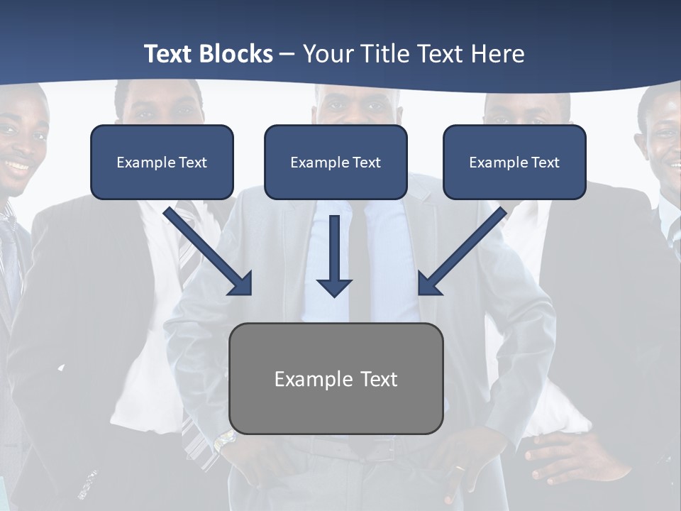 American Handsome Boss PowerPoint Template