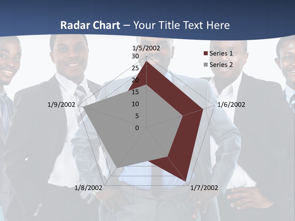 American Handsome Boss PowerPoint Template