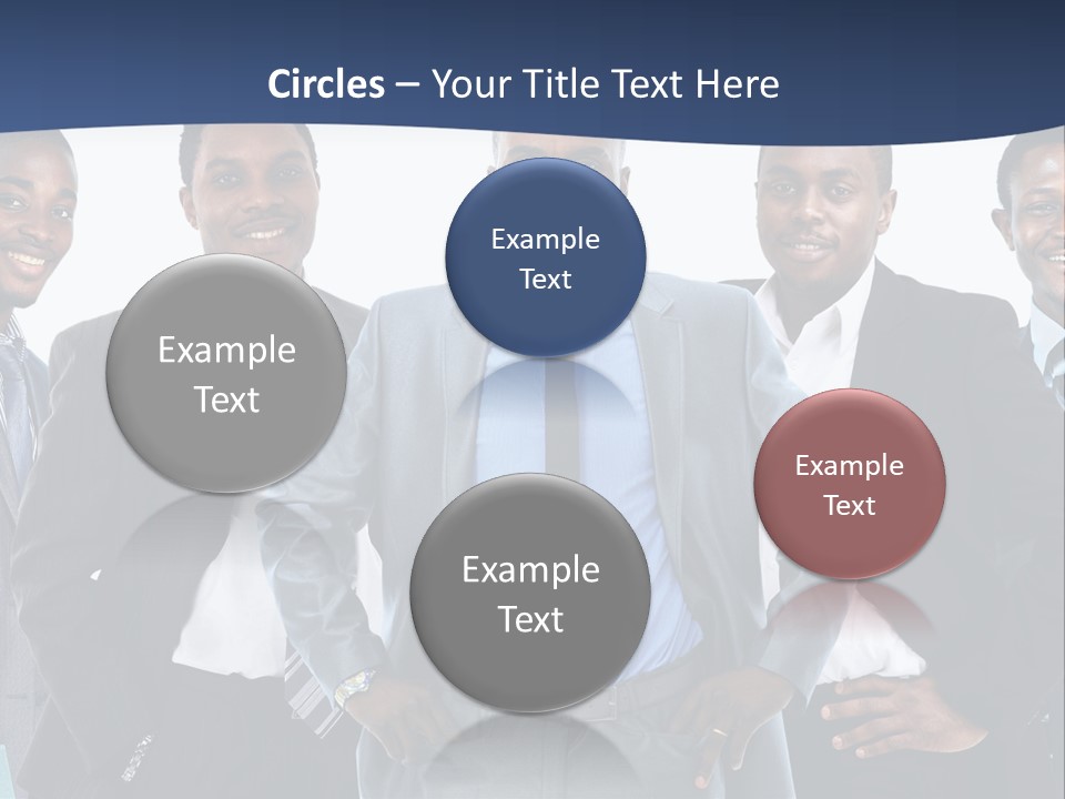American Handsome Boss PowerPoint Template