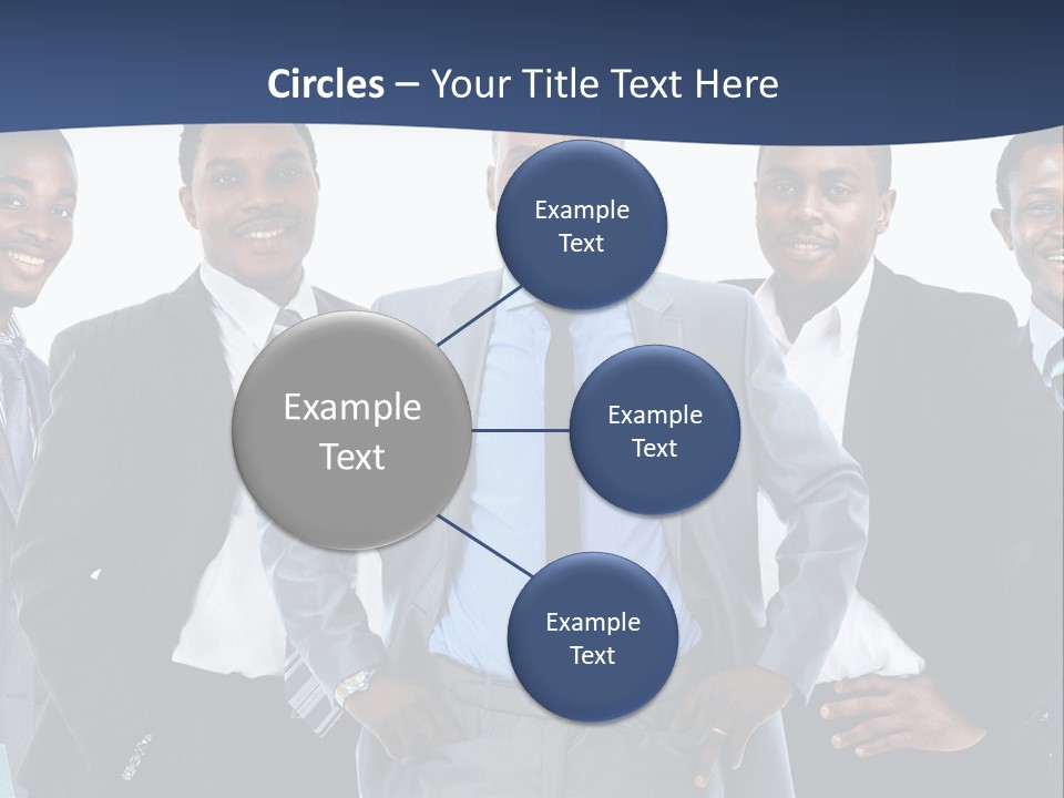 American Handsome Boss PowerPoint Template