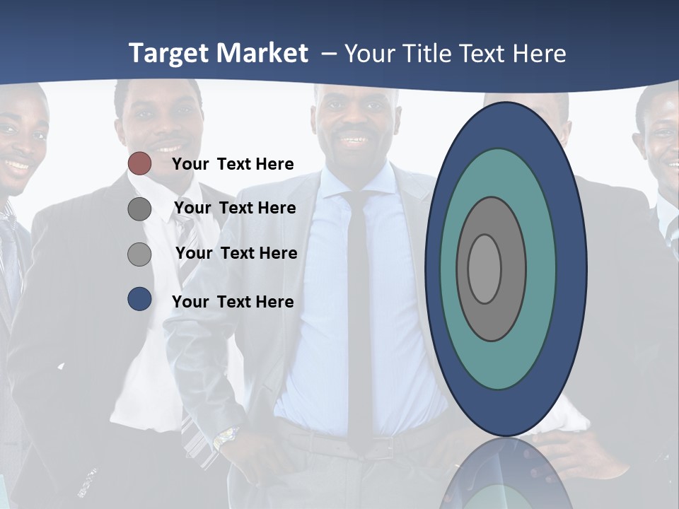 American Handsome Boss PowerPoint Template