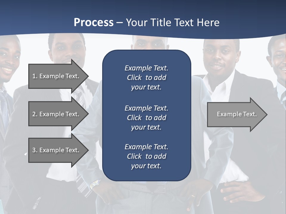 American Handsome Boss PowerPoint Template
