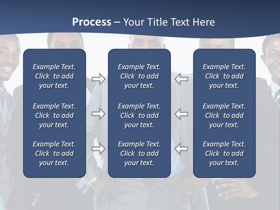 American Handsome Boss PowerPoint Template