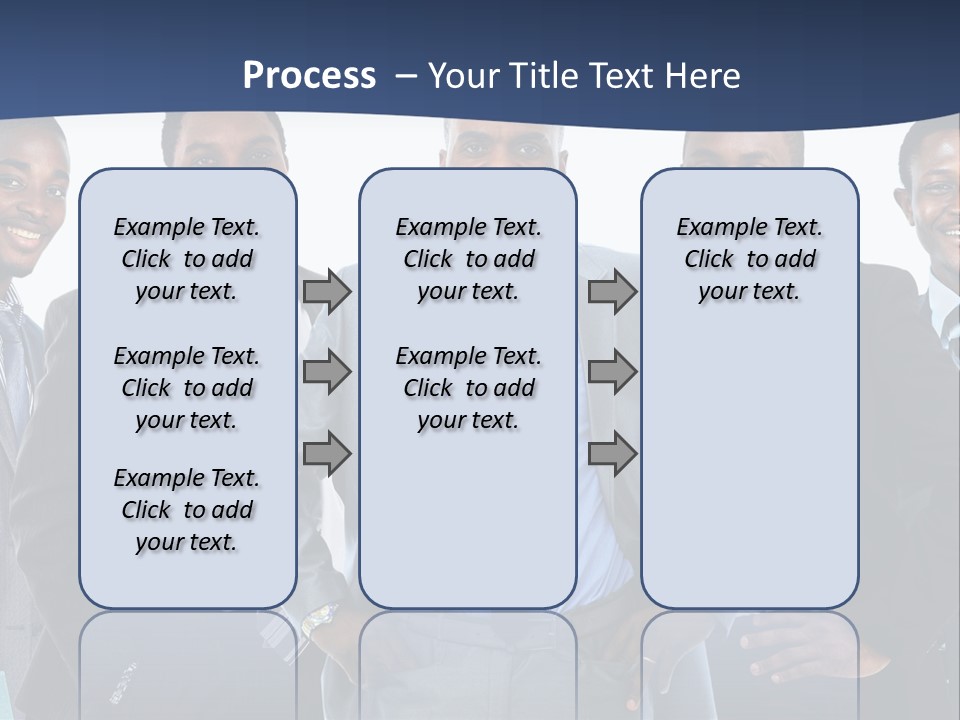 American Handsome Boss PowerPoint Template