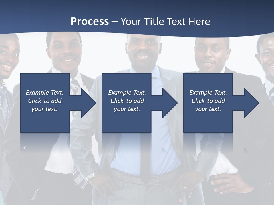 American Handsome Boss PowerPoint Template