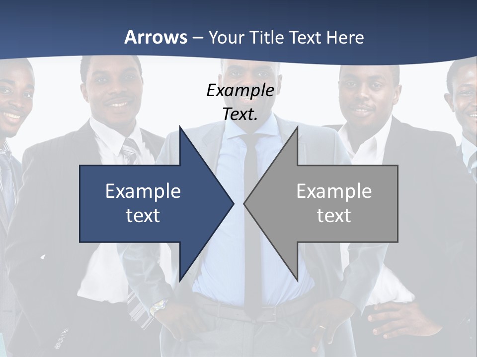 American Handsome Boss PowerPoint Template