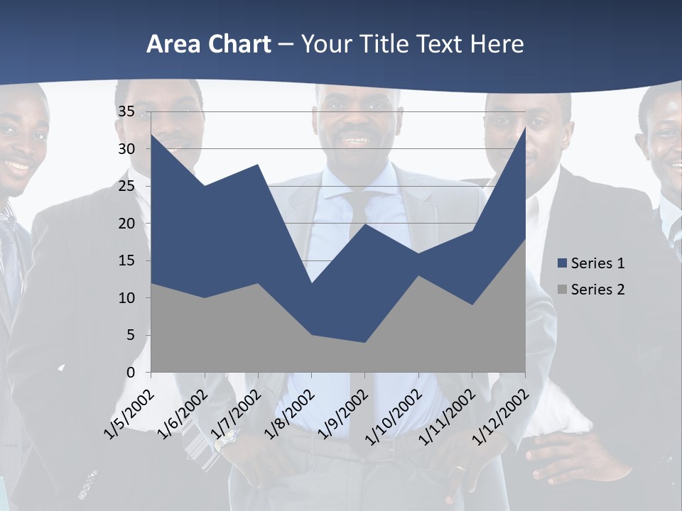 American Handsome Boss PowerPoint Template