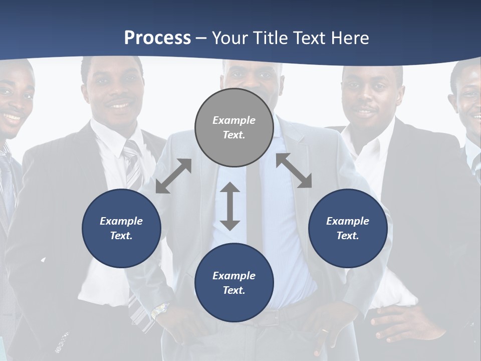 American Handsome Boss PowerPoint Template