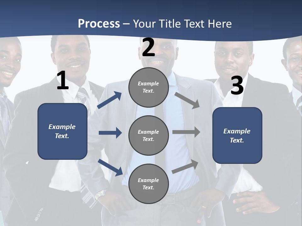 American Handsome Boss PowerPoint Template