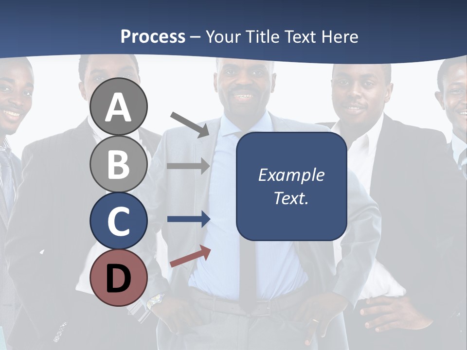 American Handsome Boss PowerPoint Template