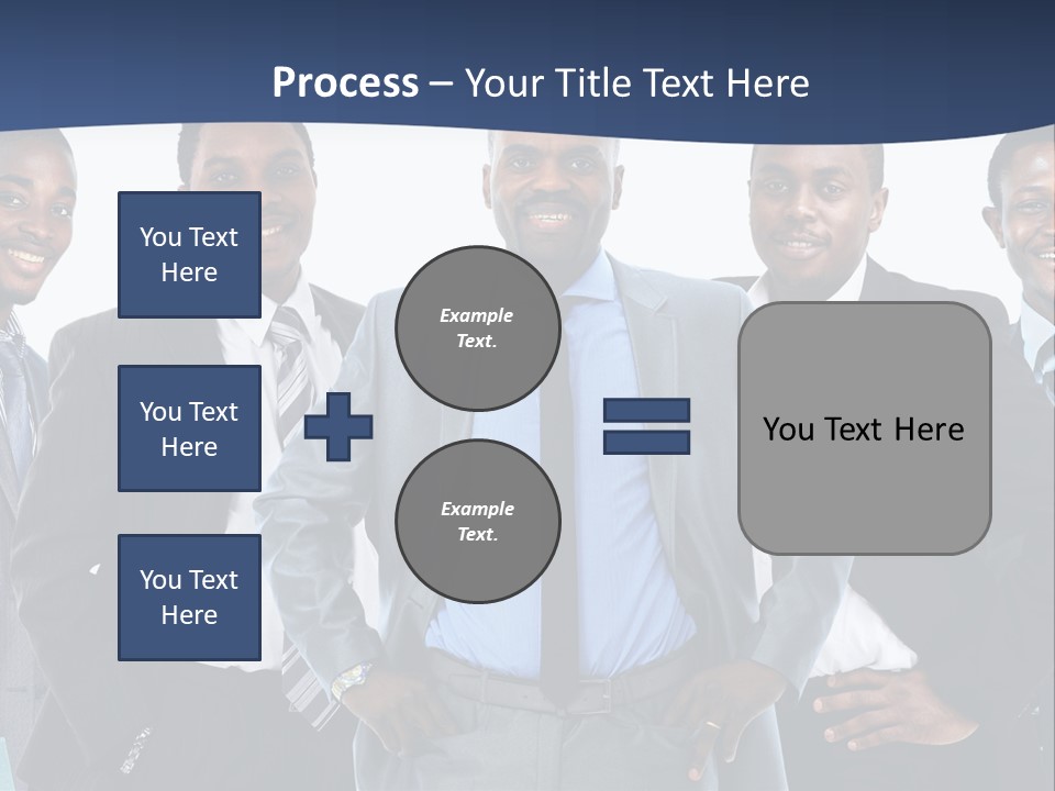 American Handsome Boss PowerPoint Template