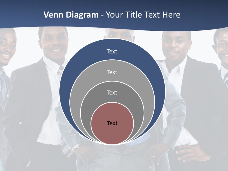 American Handsome Boss PowerPoint Template