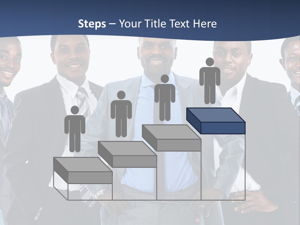American Handsome Boss PowerPoint Template