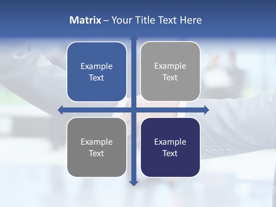 Deal Office Meeting PowerPoint Template