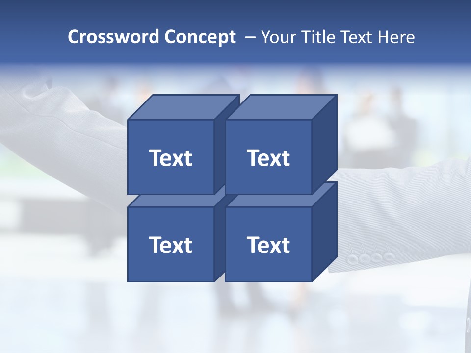 Deal Office Meeting PowerPoint Template