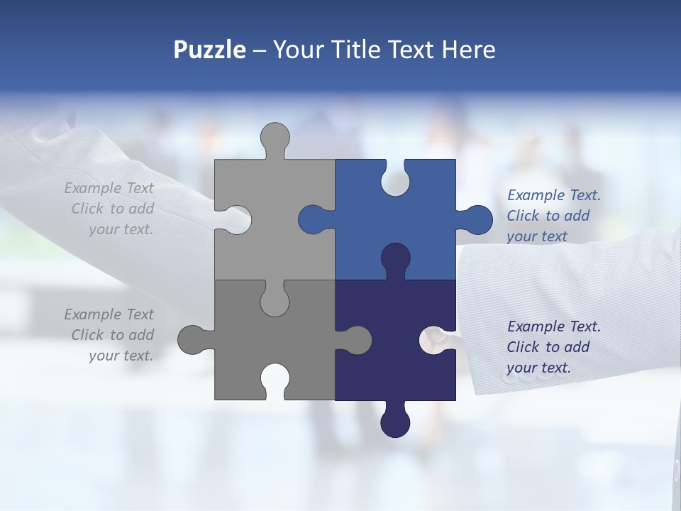 Deal Office Meeting PowerPoint Template