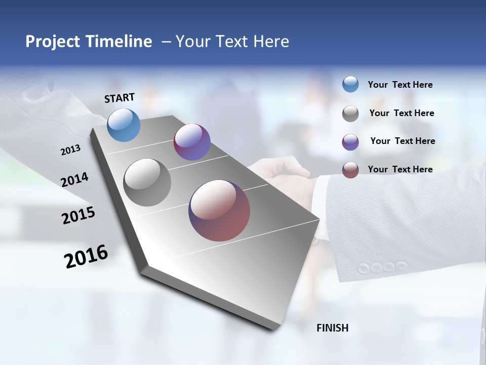Deal Office Meeting PowerPoint Template